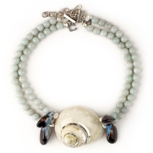 "Guernsey" necklace, $240 (Meg Carter Designs)