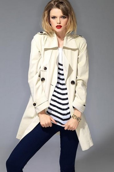 Halston Signature Trench (chickdowntown.com)