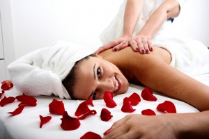 Woman getting massage (Shutterstock) (Shutterstock)