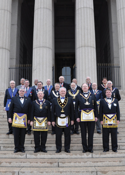 The Masonic Grand Masters of USA The Masonic Grand Masters of USA gathered at the George Washington Masonic Memorial on Feb. 22 to celebrate the 278th birthday of their Masonic brother, George Washington.