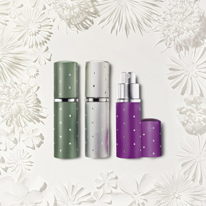 Saks gift with beauty purchase of $75 or more this week Yours at Saks with any beauty purchase of $75 or more this week, a purse-sized refillable perfume atomizer