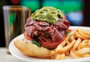 Summers’ roast beef sandwich is a plan for all seasons. Summers’ roast beef sandwich is a plan for all seasons.