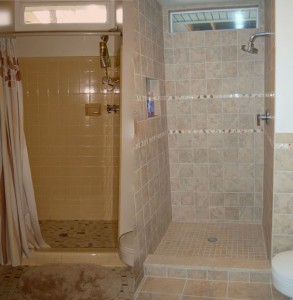 bathroom before and after