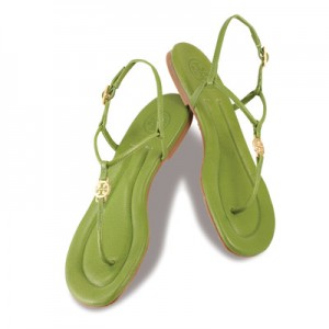 Emmy in Green by Tory Burch, regularly $195, now $117 (simplysoles.com)