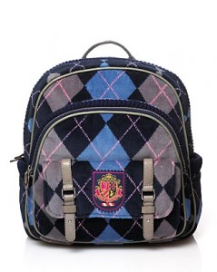 Juicy Couture Velour Argyle Backpack (bloomingdales.com)
