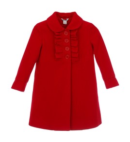 Infant Wool Coat & Hat Ensemble (Hartstrings)