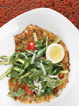 Sea Pearl Chef Liao’s chicken Paillard is a bear of a meal
