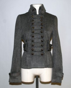 Grey Military Jacket