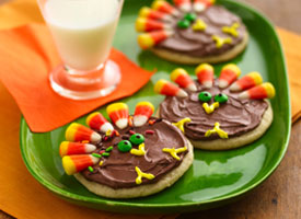 turkey cookies