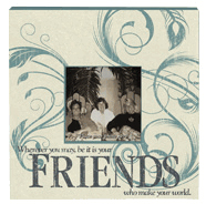 Small Photo Frame - 'Friends' - 6" Square