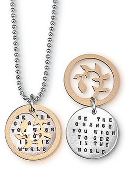 Kathy Bransfield Jewelry - 'Gandhi Ivy' necklace