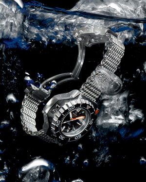 Omega Seamaster Ploprof 1200M with Shark-Proof Mesh Brace