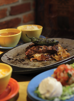 Sizzling fajitas exemplify the thrill of the grill.