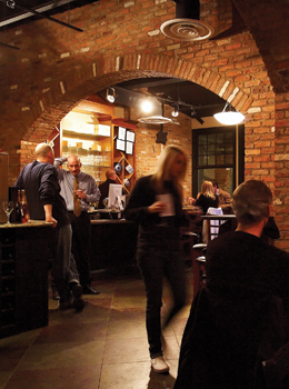 Church Street Cellars - It may be a basement, but check out the enomatic wine dispenser to taste the pricy stuff! Church Street Cellars - It may be a basement, but check out the enomatic wine dispenser to taste the pricy stuff!