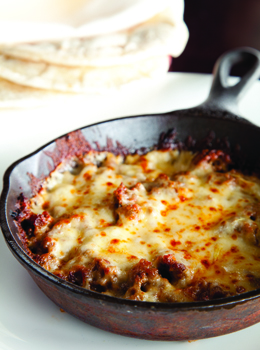 Alto Plaza's queso fundido is fun Alto Plaza's queso fundido is fun