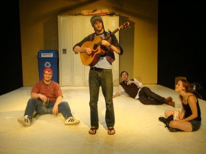 Actors sing to modern songs in Twelfth Night twelfth night