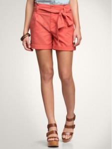 Gap Paper Bag Waist Shorts, $39.95 A relaxed fit and crisp, clean look- and affordable too!