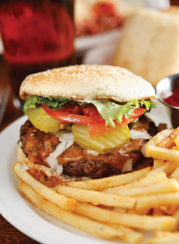 Blue Ridge Grill: Royale with cheese Blue Ridge Grill: Royale with cheese