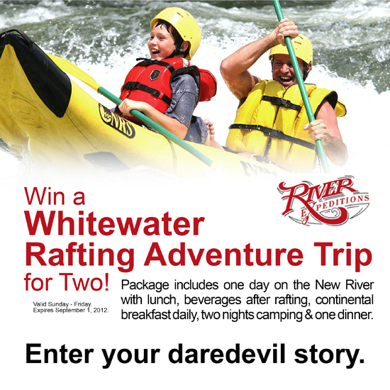 rafting giveaway