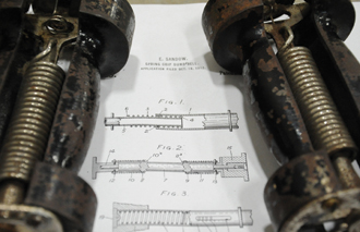 Strength Test, Spring Grip Dumbells