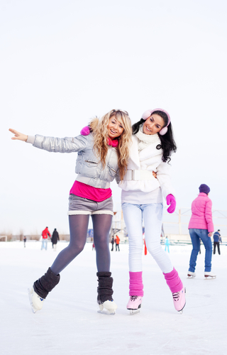 ice skating