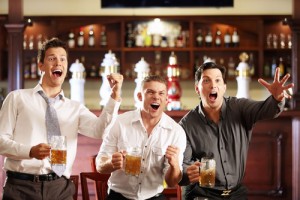 Happy guys, happy hour