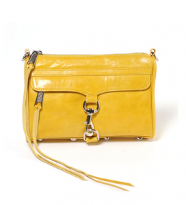 The perfect size to stash the essentials in an oh-so-happy hue, gotta love the Rebecca Minkoff Mini Mac, $195, at South Moon Under. (Photo: South Moon Under)