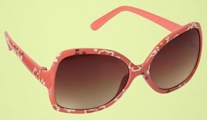 Pink floral sunglasses from Baby Gap; $9.95. (Photo courtesy: gap.com)
