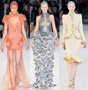 Alexander McQueen Spring/Summer 2012 runway show. (Photo courtesy: fashionetc.com)