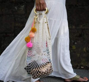 DIY Net Bag Find where to get supplies and project instructions on creator's website. (Photo courtesy: honestlywtf.com)