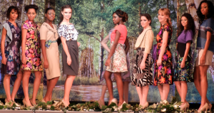 Gilded Forest was the title of the show. "Where the line between reality and fantasy blurs." (Photo courtesy: Hilary Adleberg)