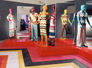"Daring to be different," MIssoni's motto and state of mind. (Photo courtesy: missoni.com)