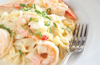 Creamy fetuccine Creamy fetuccine