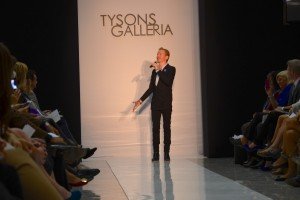 Eric Daman addresses the All: Access Fashion crowd on Friday, Sept. 28, at Tysons Galleria (Photo courtesy of Matt Kaar)