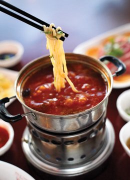 Hot pot from Mala Tang