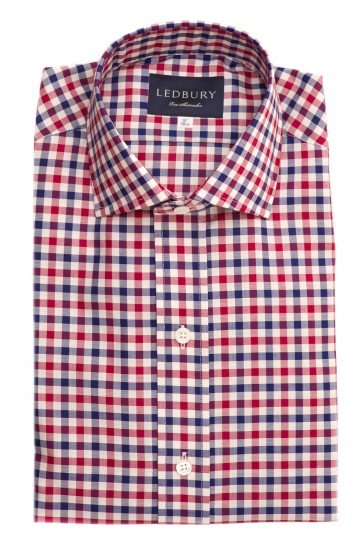 Ledbury Red Starks Gingham Twill Shirt, $135; ledbury.com (Photo courtesy of Ledbury)