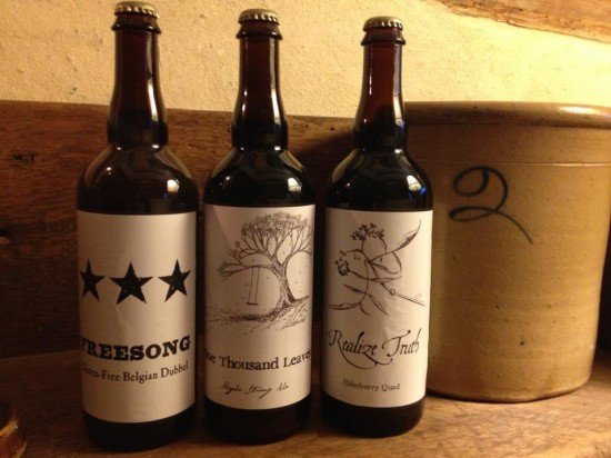 Beer from Crooked Run Brewing's "Master Series"
