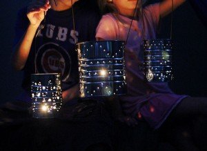 DIY Tin Can Lanterns