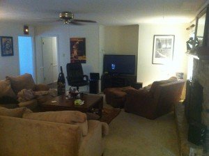 Living Room Painting Ideas Brown Furniture on Choosing A Paint Color To Go With Brown Furniture