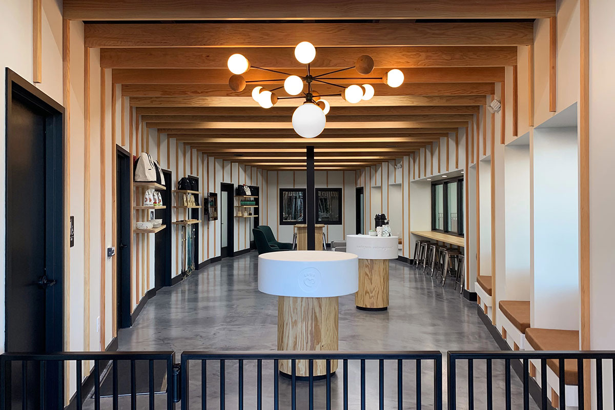 interior of the space
