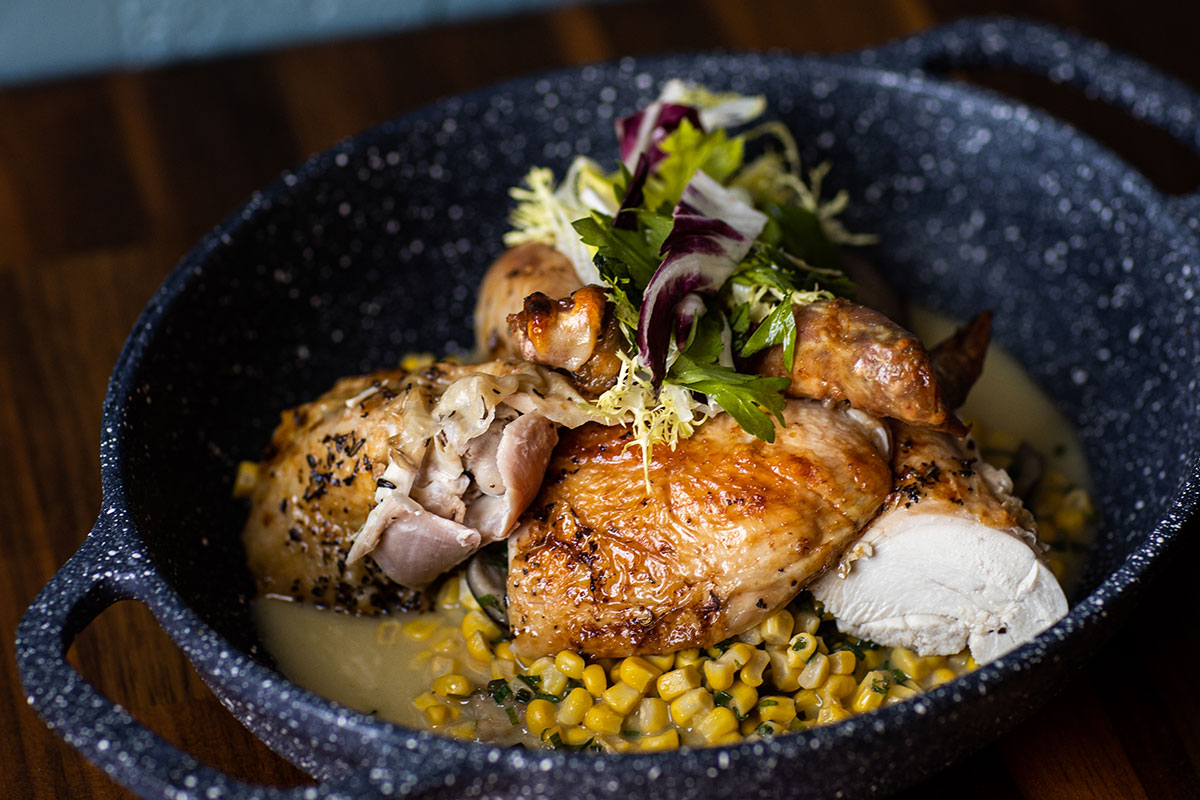 chicken in bowl