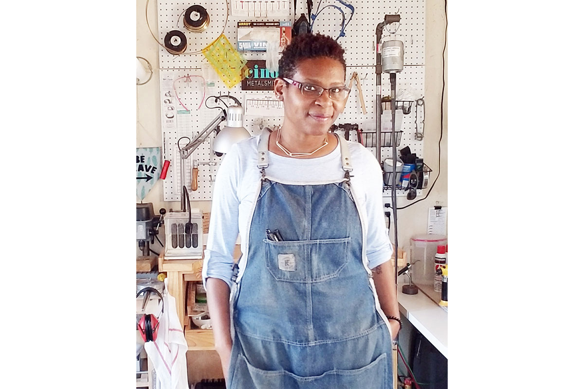 cindy liebel in workshop