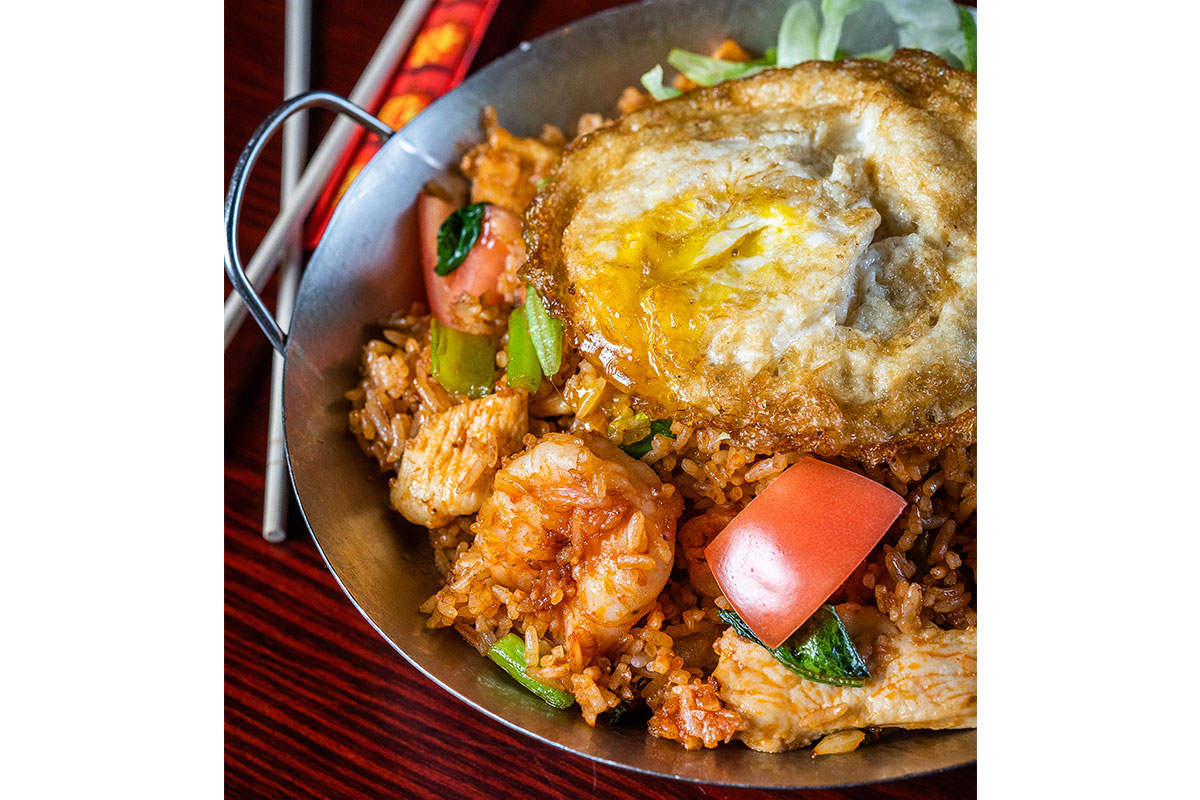 rice dish with egg