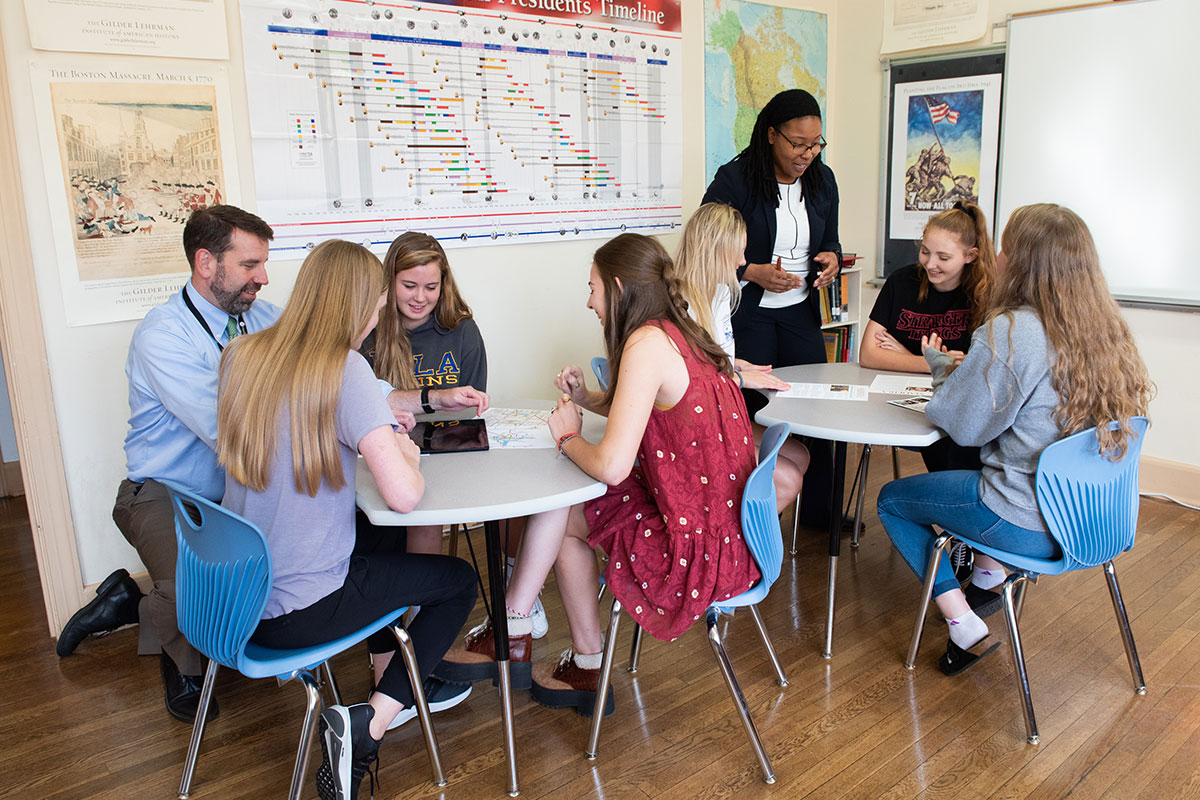 students in classroom