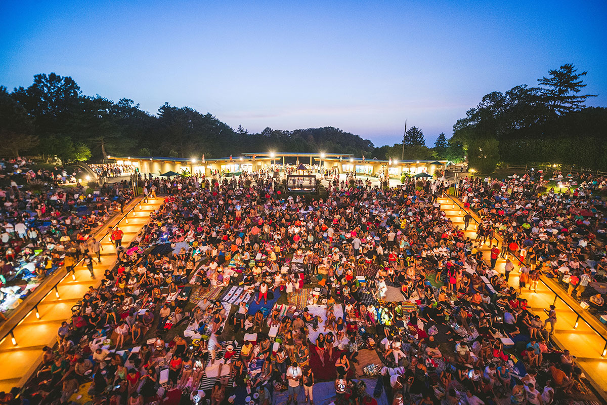 lawn at wolf trap